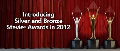 Silver and Bronze Stevie Awards Coming in 2012